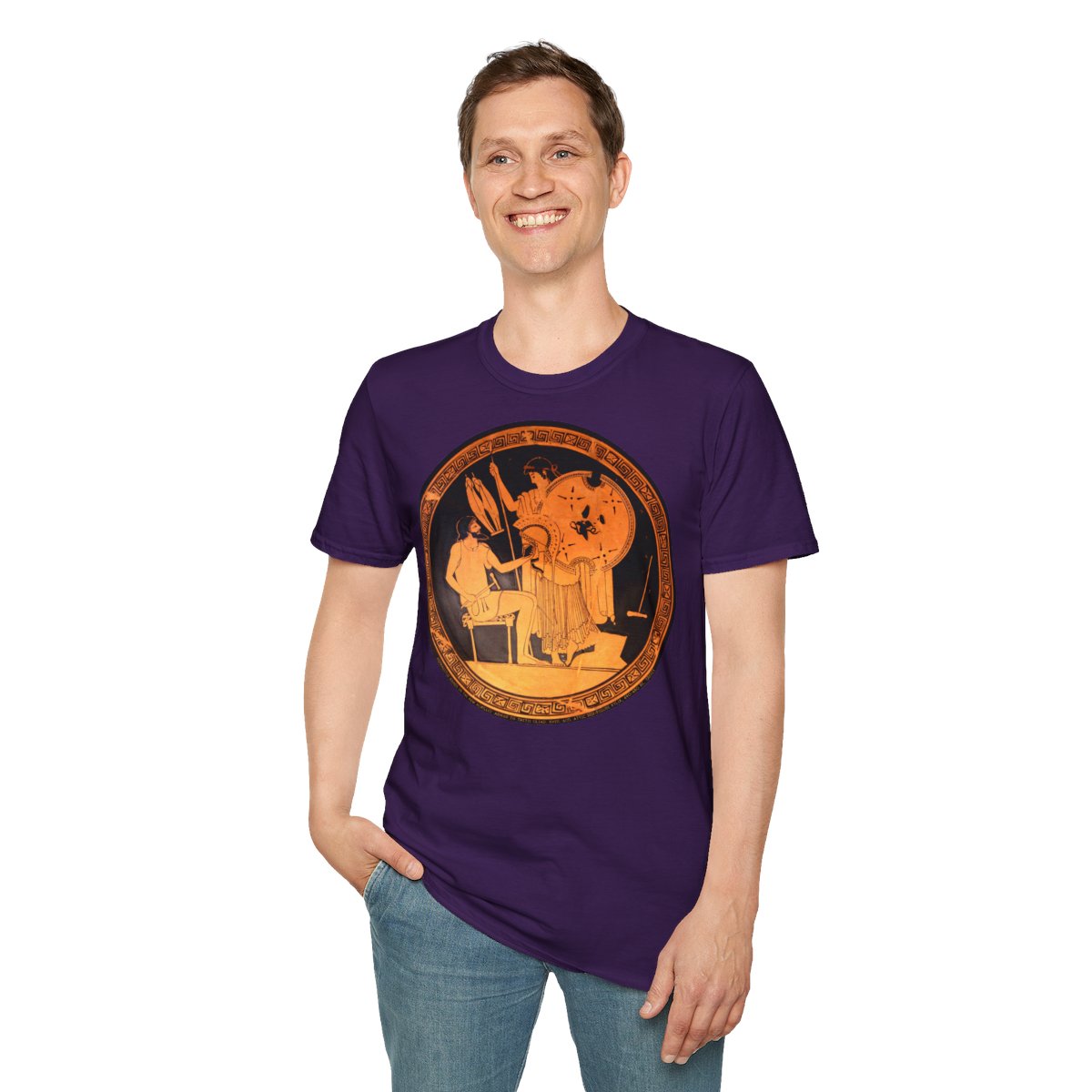 T-shirt hephaestus hands in the new achilles' armor to thetis 63 38187 60.jpg