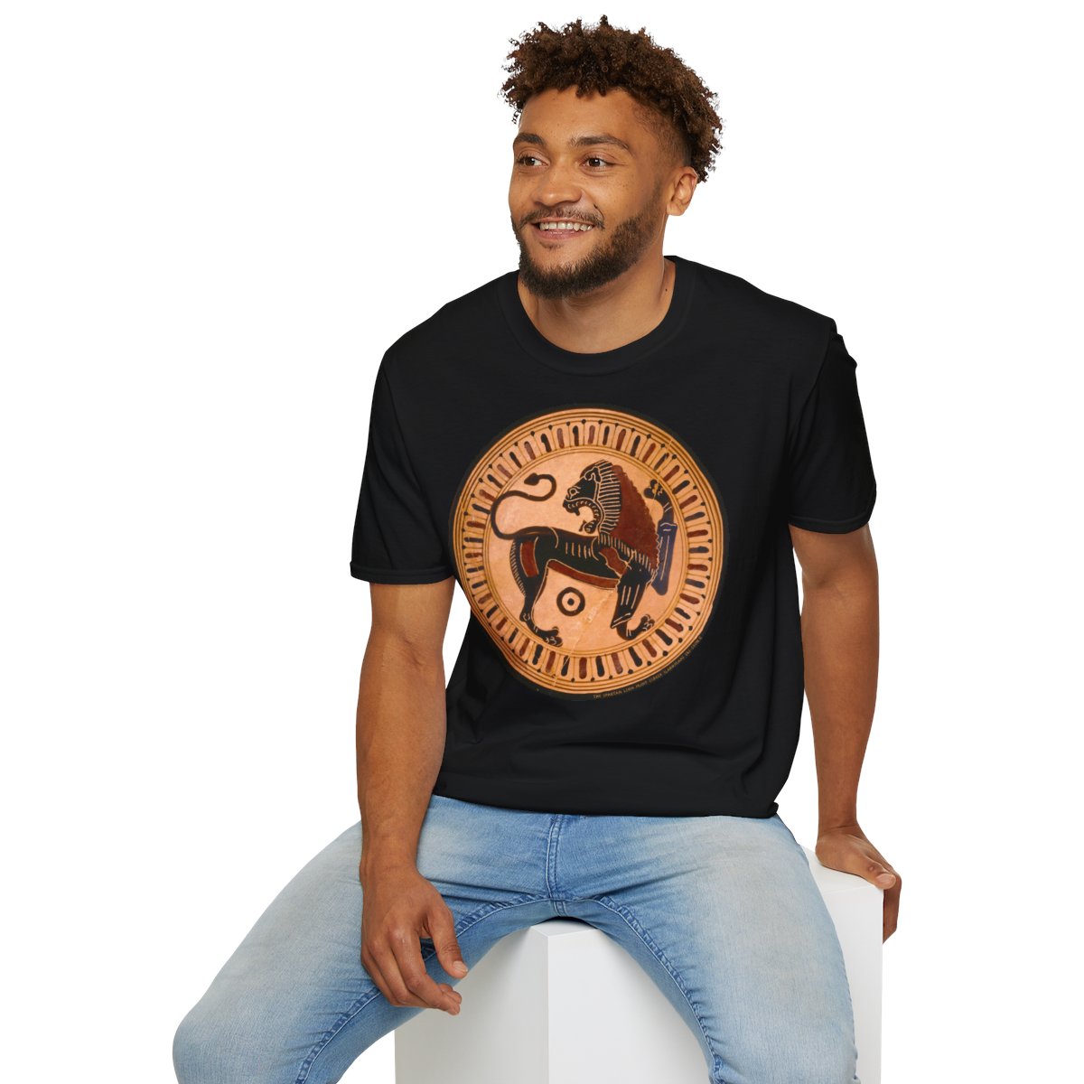 T-shirt the spartan lion hunt 1 T-Shirt The Spartan Lion Hunt
