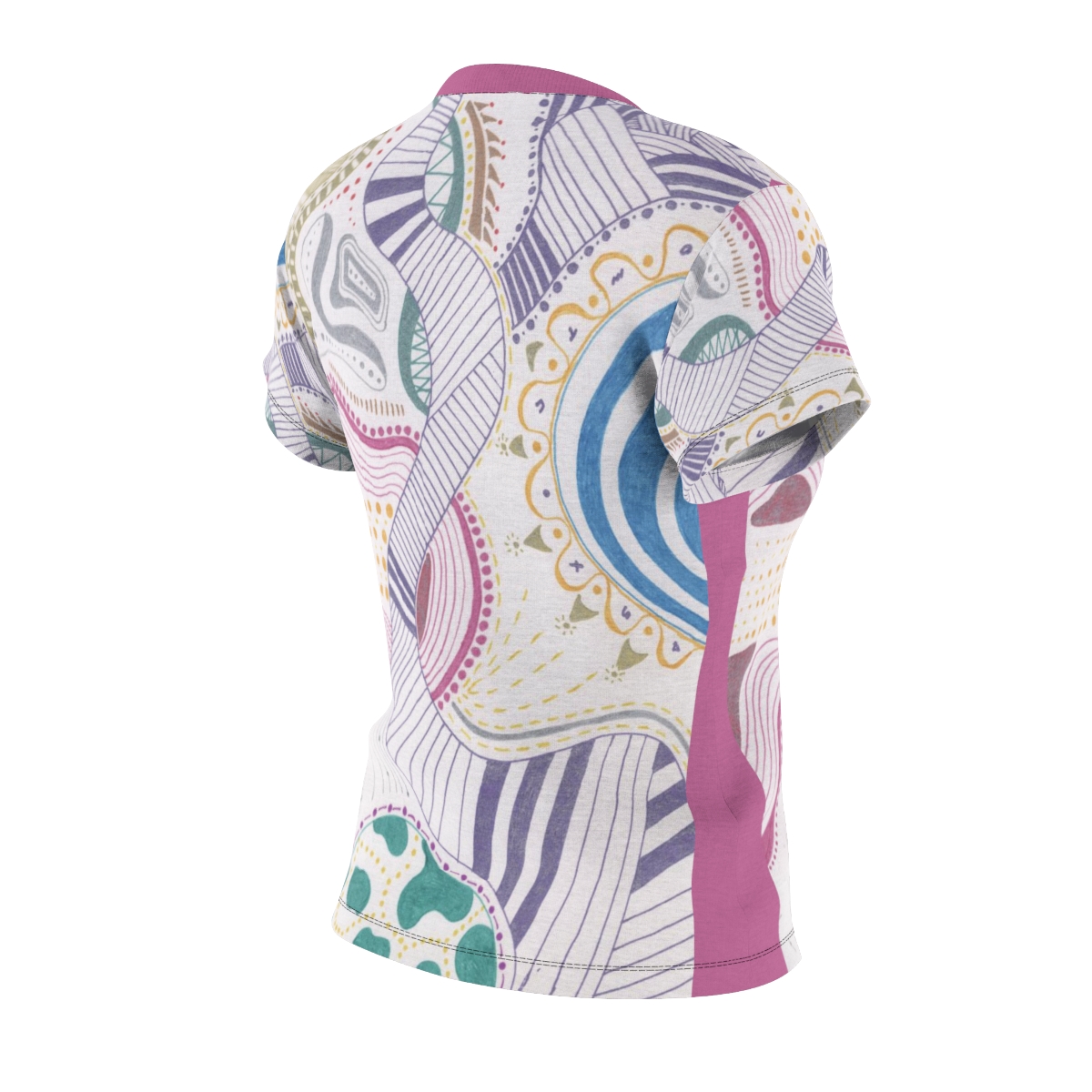 T-shirt path to eternity - maryqueen original hand-painted design 5 43088 21.jpg