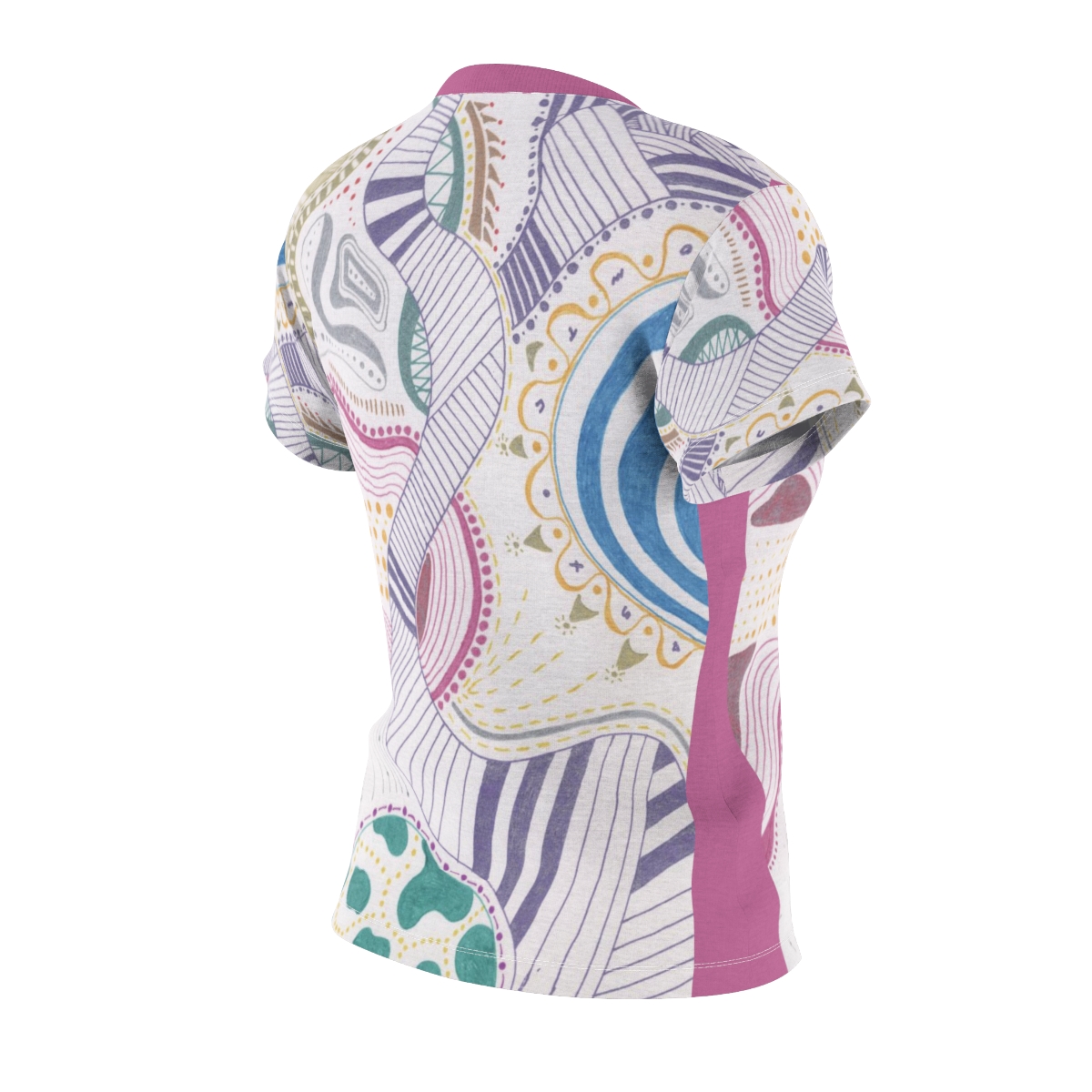 T-shirt path to eternity - maryqueen original hand-painted design 10 43090 26.jpg