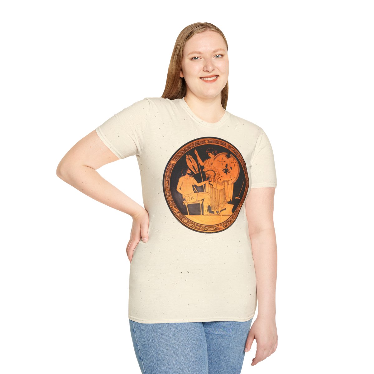 T-shirt hephaestus hands in the new achilles' armor to thetis 32 63303 53.jpg