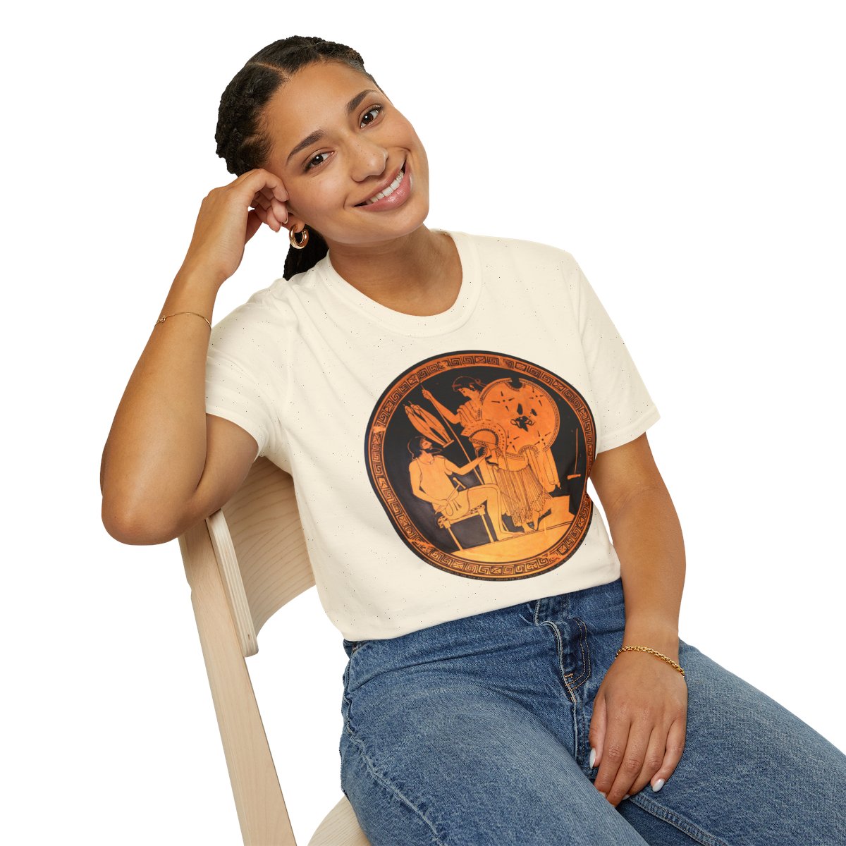 T-shirt hephaestus hands in the new achilles' armor to thetis 36 63303 57.jpg