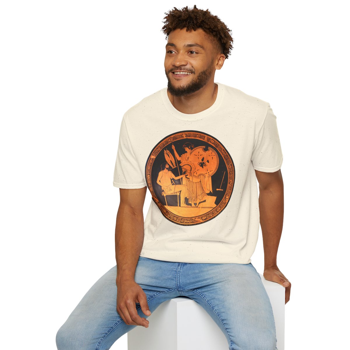 T-shirt hephaestus hands in the new achilles' armor to thetis 38 63303 59.jpg